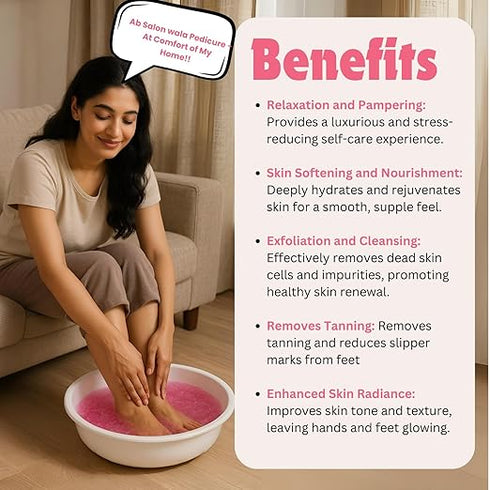 Bodyveda Soo Jelly Crystal Manicure Pedicure Kit